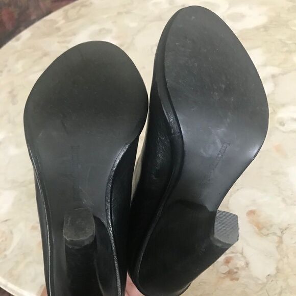 Luxury Rebel Peep Toe Heeled Booties/Shoes - Picture 7 of 7